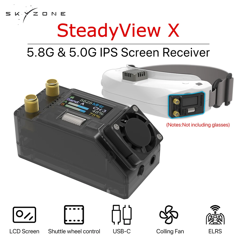 Skyzone Steadyview X Receiver Module - Moduł odbiornika SKYZONE Steadyview X 5/5.8G
